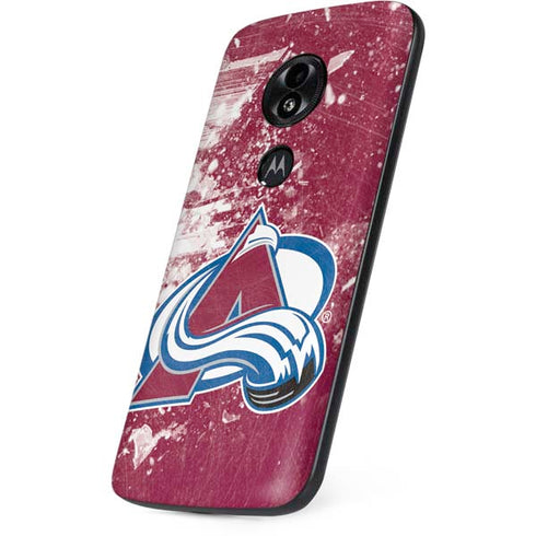 NHL Colorado Avalanche Frozen Moto E5 Play Skin